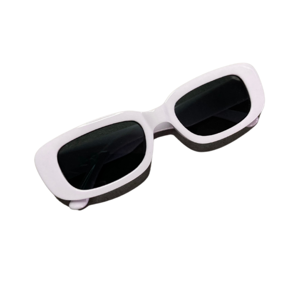 White Frame Women's Sunglass