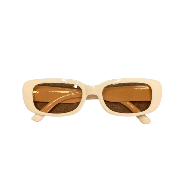 Light Beige Frame Women's Sunglass