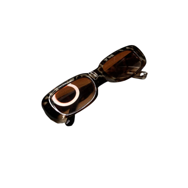 Brown Frame Women's Sunglass - Image 3