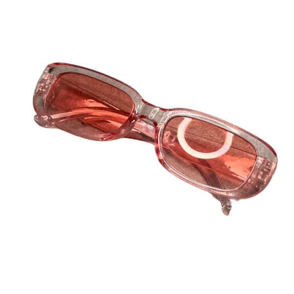 Pink Frame Women's Sunglass - Image 2