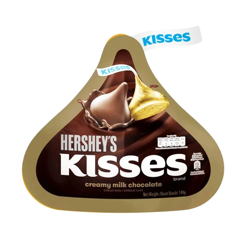 Hersheys Kisses Creamy Milk 146g Pouch