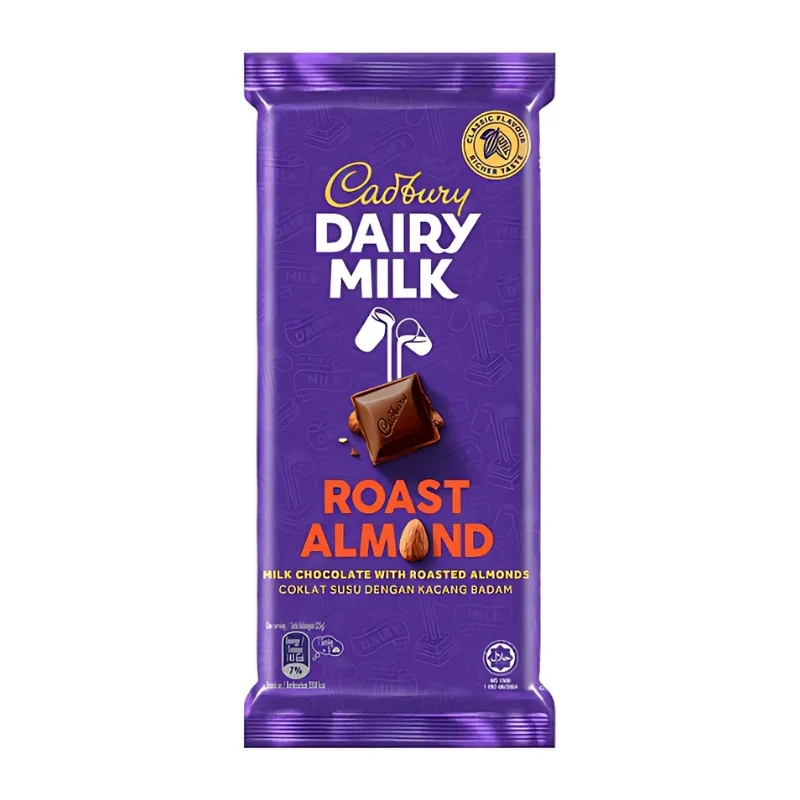 Cadbury Dairy Milk Roast Almond 130g