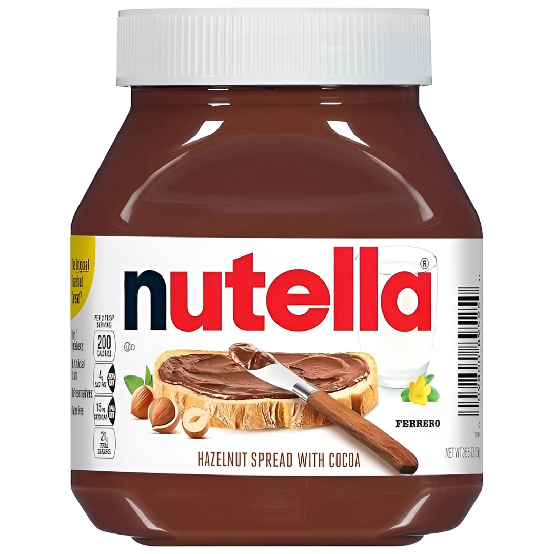 Nutella Ferrero Chocolate Spread Jar 750g