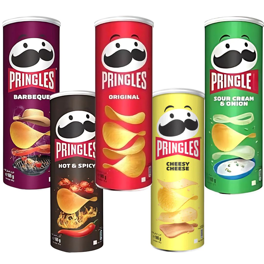Pringles 5 Flavors Assorted Pack