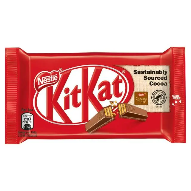 Kitkat 4 Bars Chocolate 41g