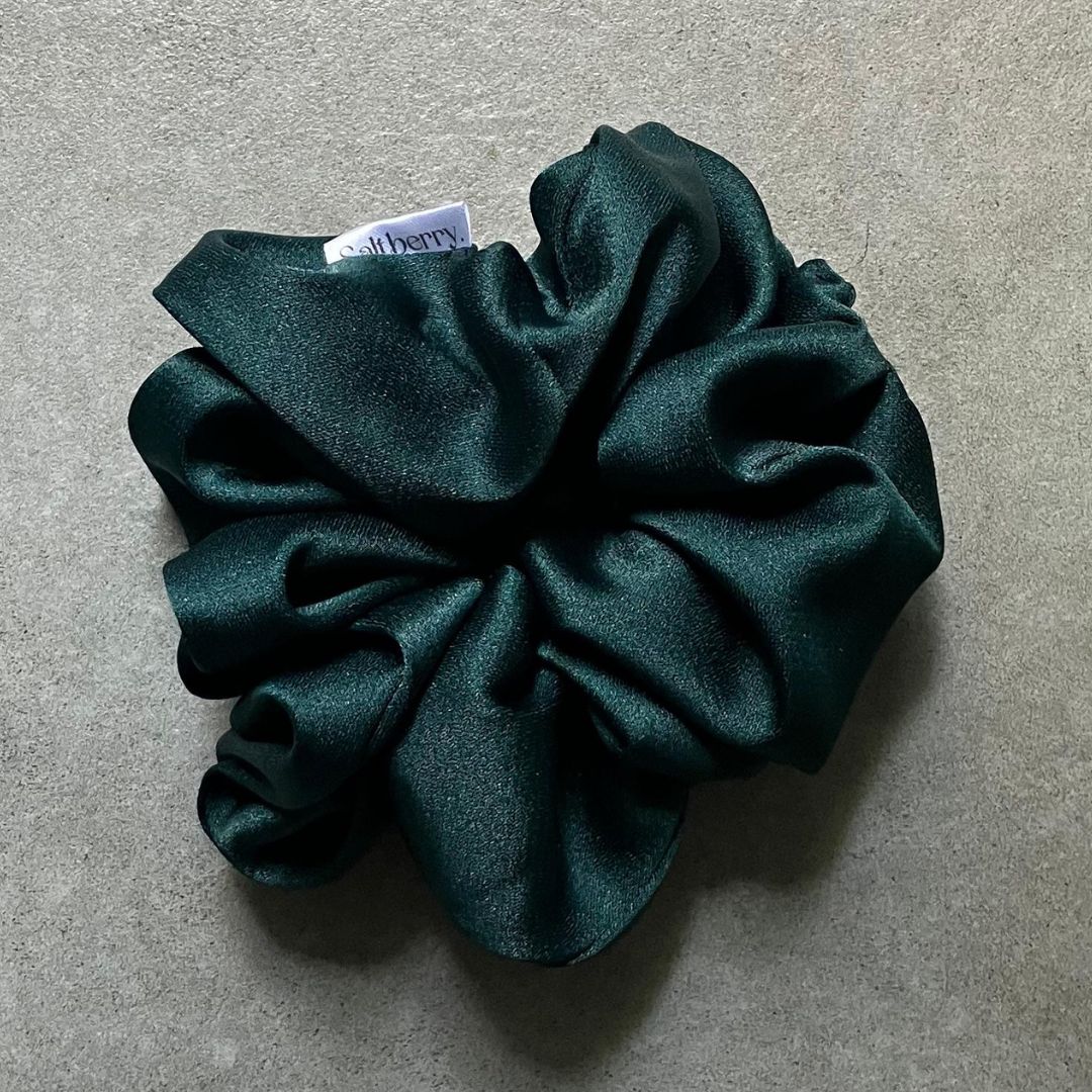 Green Scrunchie