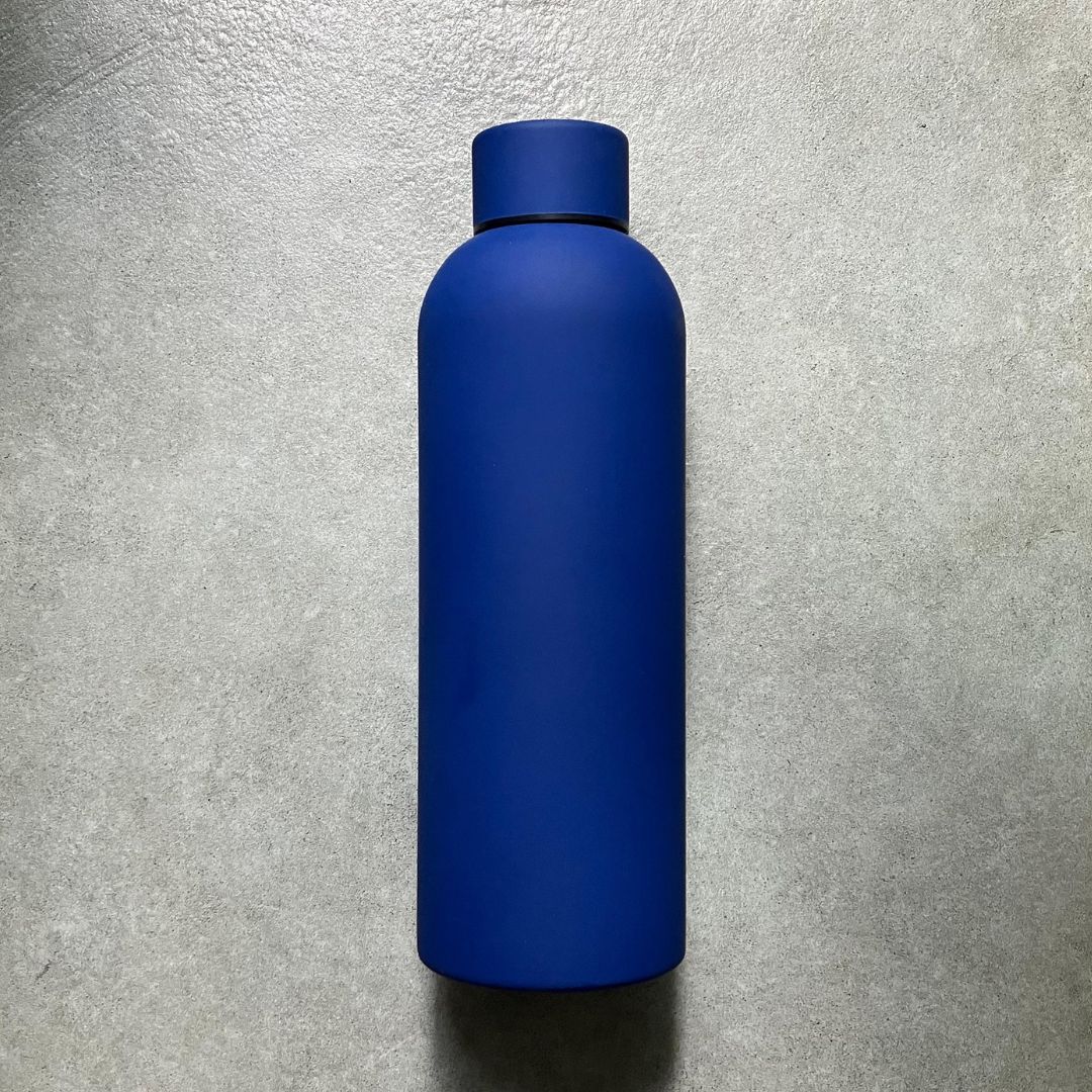 Blue insulated bottle 500ml