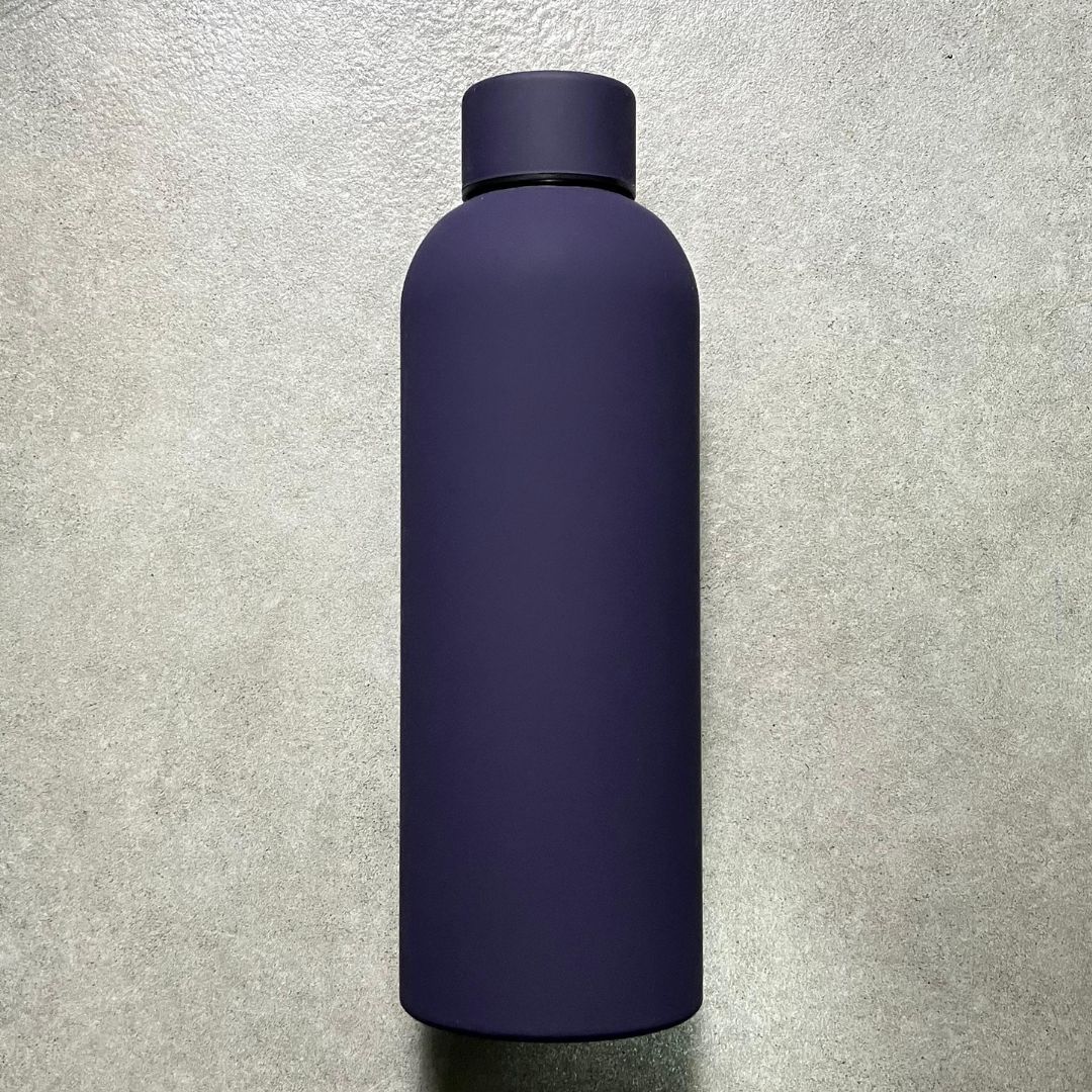 Navy blue insulated bottle 500ml