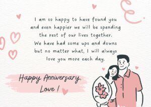 Anniversary card 6