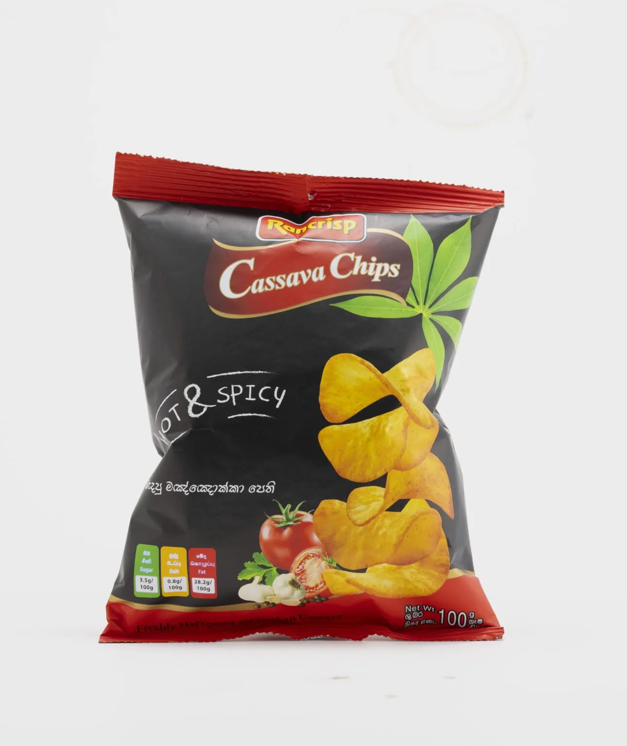 Cassava Chips Hot and Spicy 100g