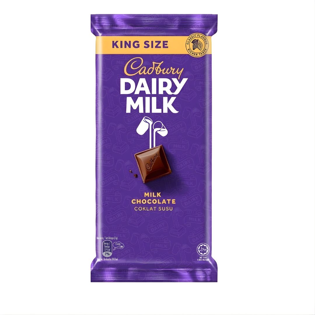 Cadbury Dairy Milk King Size Bar 190g