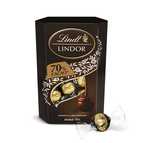 Lindt Lindor Dark 70% Truffles 200g - Image 2